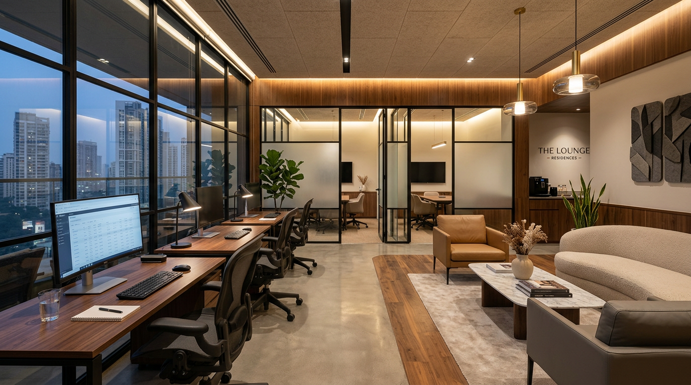 Co-working lounge